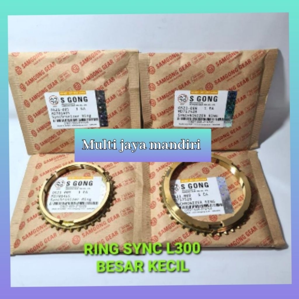 ring synchronis L300 MD701465 & MD71752 ORIGINAL SAMGONG MADE IN KOREA