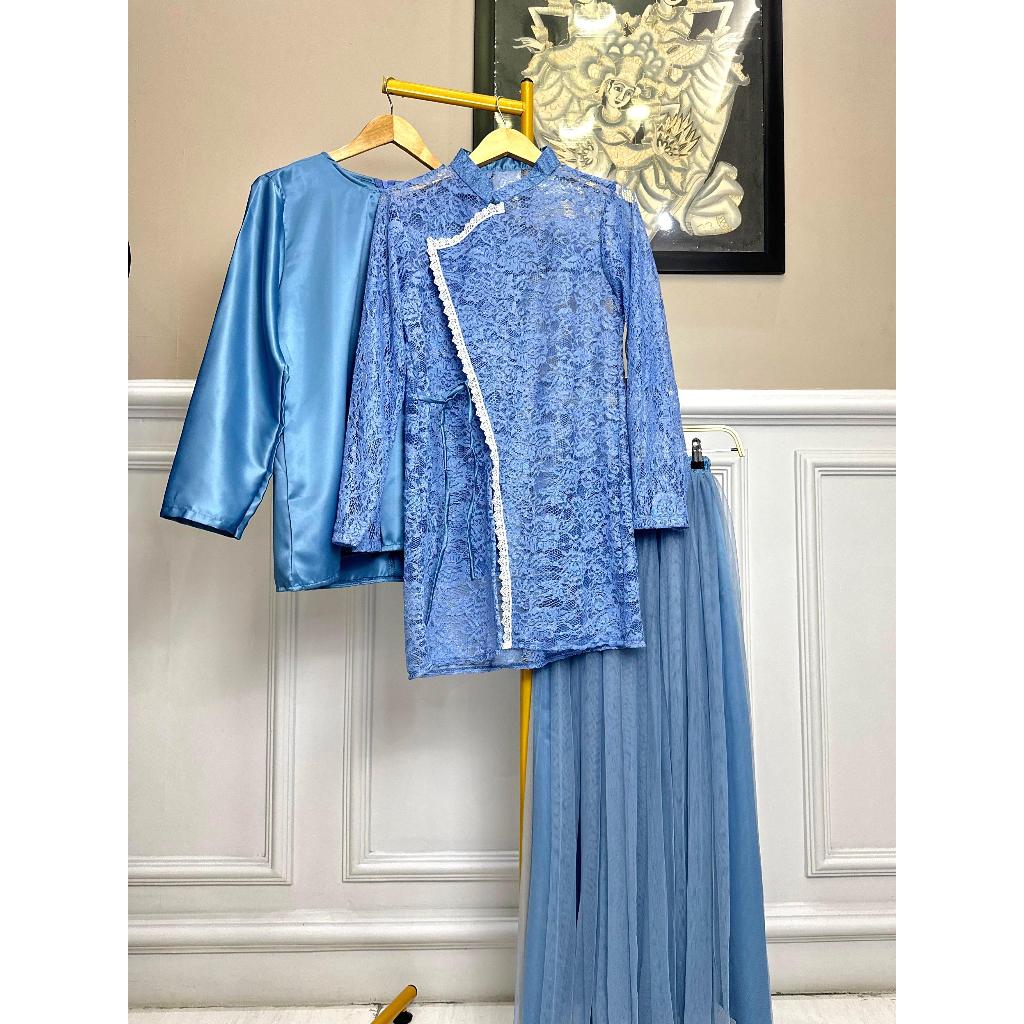 Gamis Zahra Set 3in1 Ukuran Jumbo Size L XL XXL 3XL 4XL Muslim Wanita