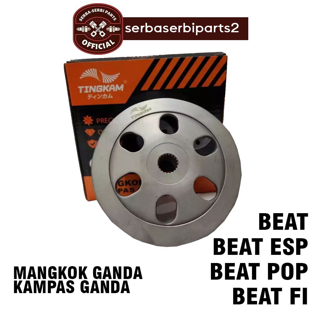 mangkok ganda / kampas ganda BEAT / ESP / POP / FI motor matic
