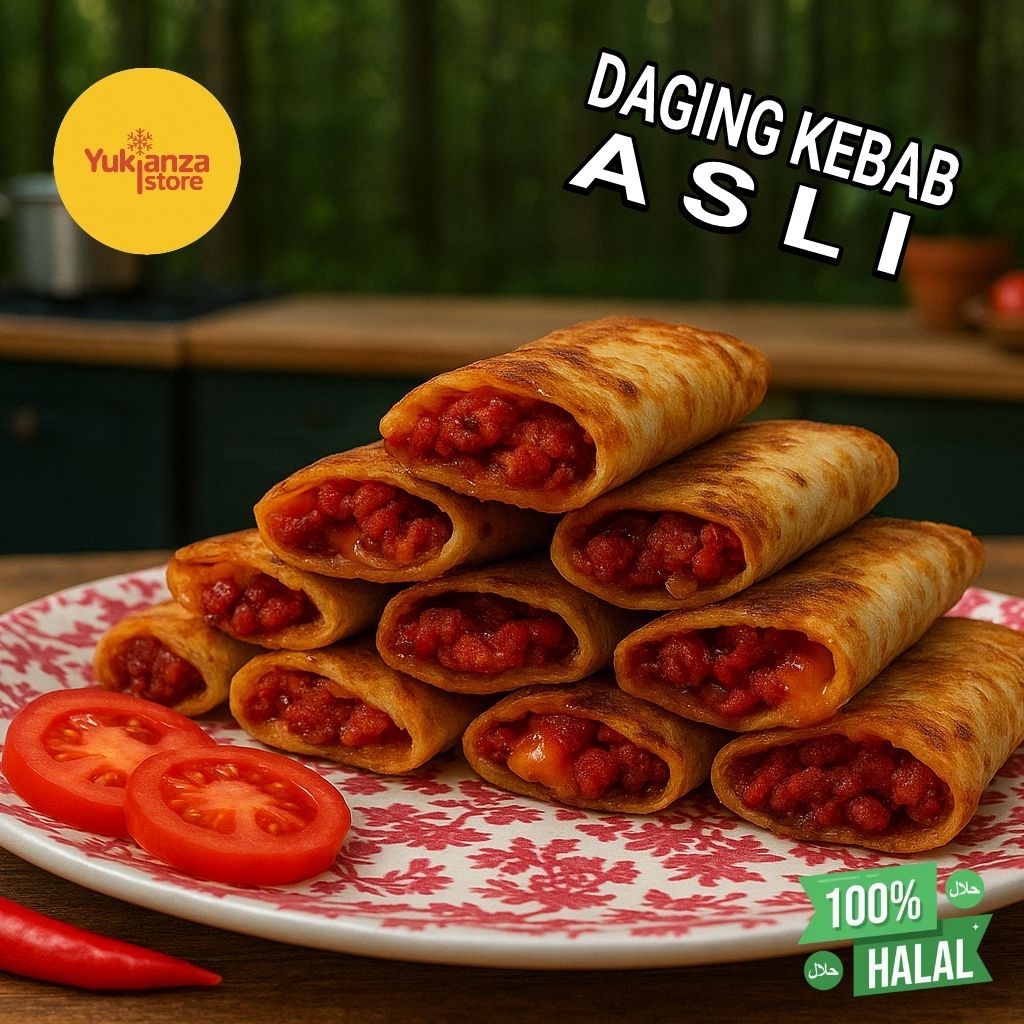 

Yukianza Kebab Mini Frozeen Halal Isi 10pcs Kebab