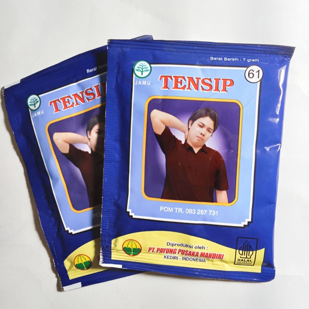 

JAMU TENSIP CAP PAYUNG PUSAKA ISI 10 SACHETS HALAL BPOM