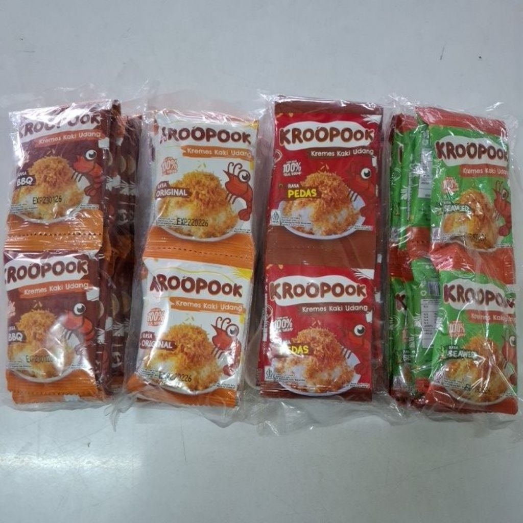 

Kroopook Kremes Kaki Udang isi 12 pcs