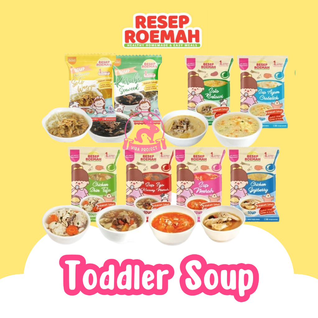 

RESEP ROEMAH FROZEN TODDLER KIDS MEAL SOUP KUAH / SUP SOP ANAK BALITA NON MSG SIAP SAJI