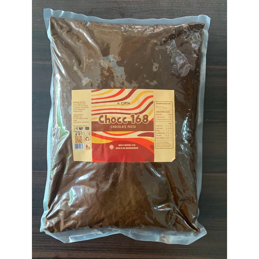 

Chocc 168 Selai Cokelat 5kg / Coklat Selai 168