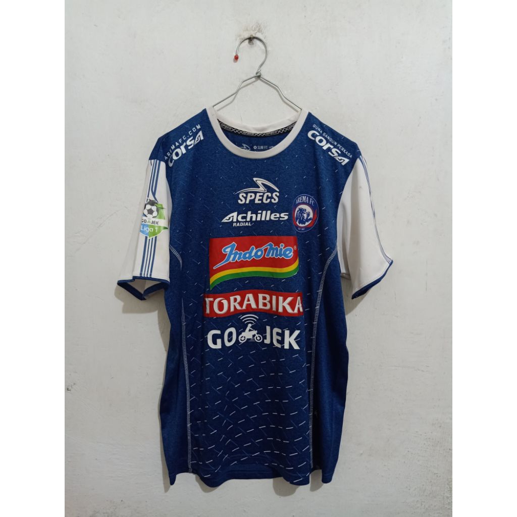 Jersey Arema FC Cronus Malang Home Liga 1 2018 Original Specs
