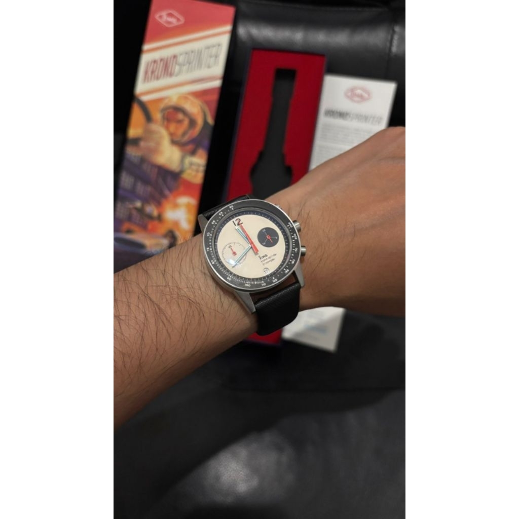 Lima Watch Kronosprinter Newman White