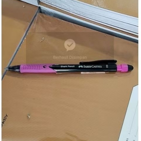 

pensil mekanik faber castell 0,5 bagus SHARK