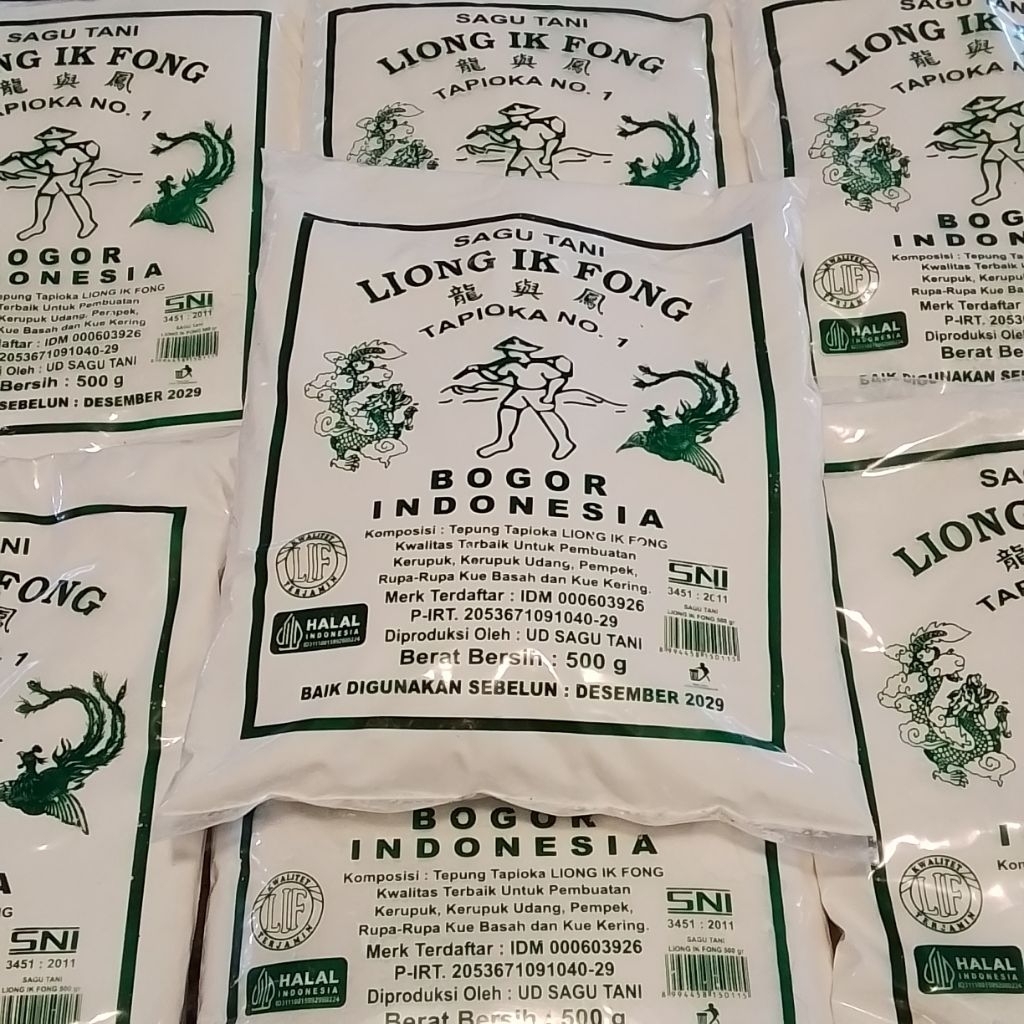 

Liong Ik Fong Sagu Tani Tepung Tapioka 500gr