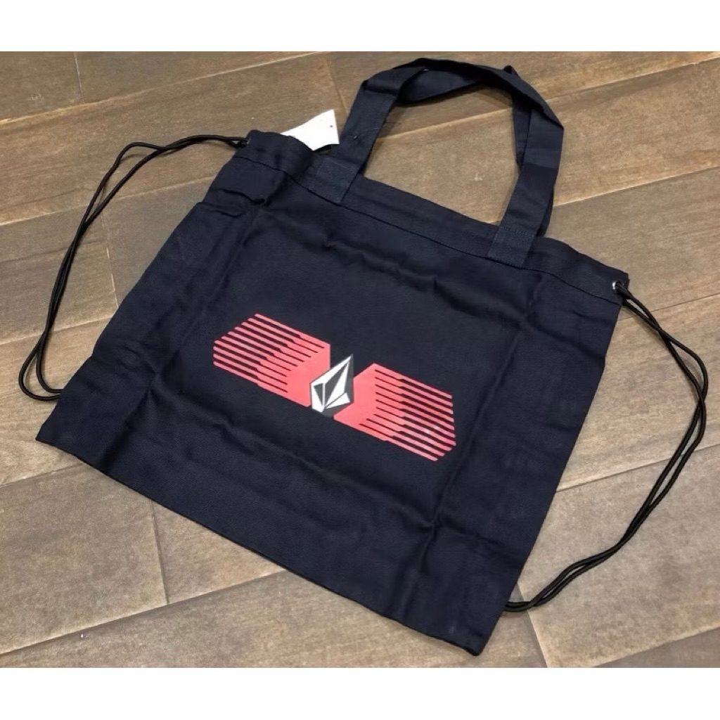 VOLCOM tas stringbag hitam NEW ORIGINAL 100%