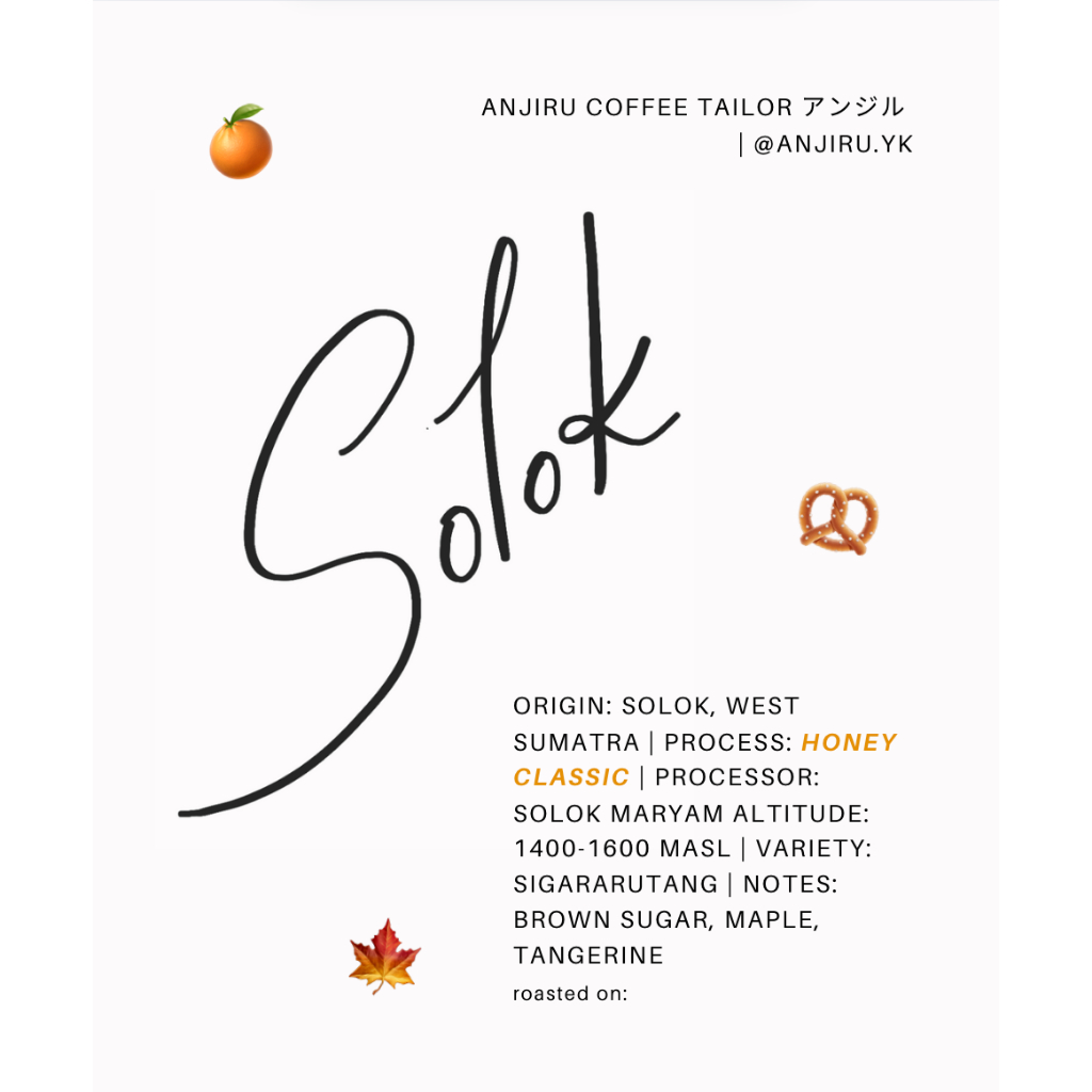 

Kopi Arabika Solok West Sumatra Classic Honey Single Origin Filter Roast (BIJI/BUBUK)