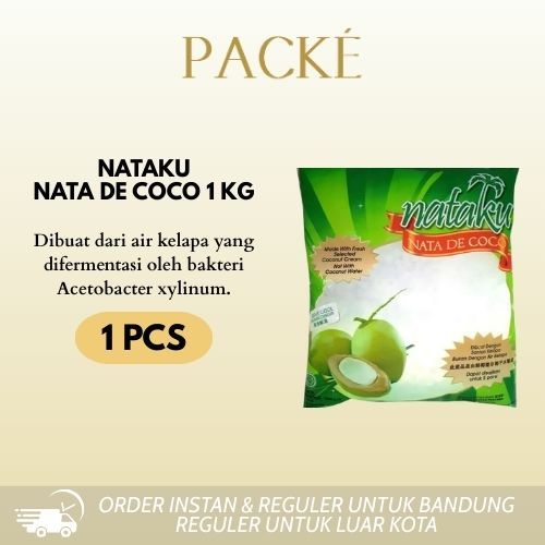 

Nataku Nata De Coco Sari Kelapa Plain 1000g [1 Pcs ] Kara