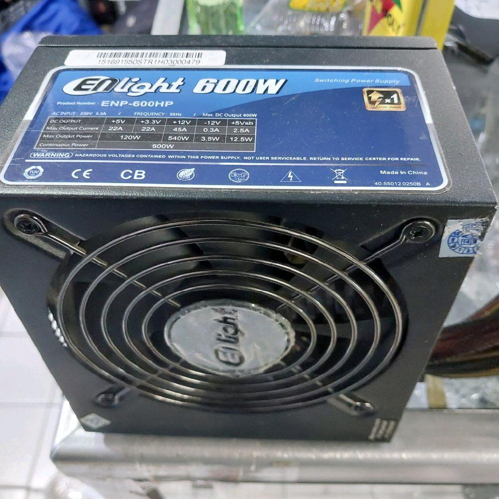 PSU PURE 600watt ENLIGHT Powersupply 600w 2x 8pin enlight MURAH