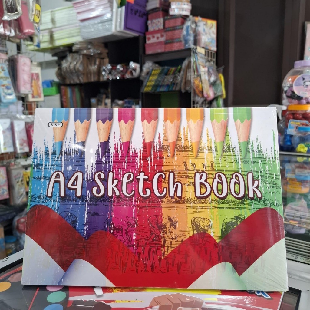 

1 pcs Sketch Book Kiky ukuran A5 dan A4