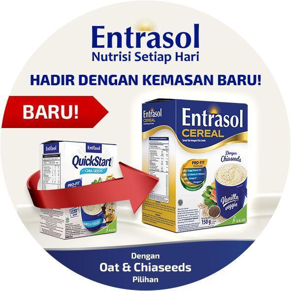

Entrasol Quick Start Cereal Vanilla Vanila/Coklat Chocolate 5X30 G