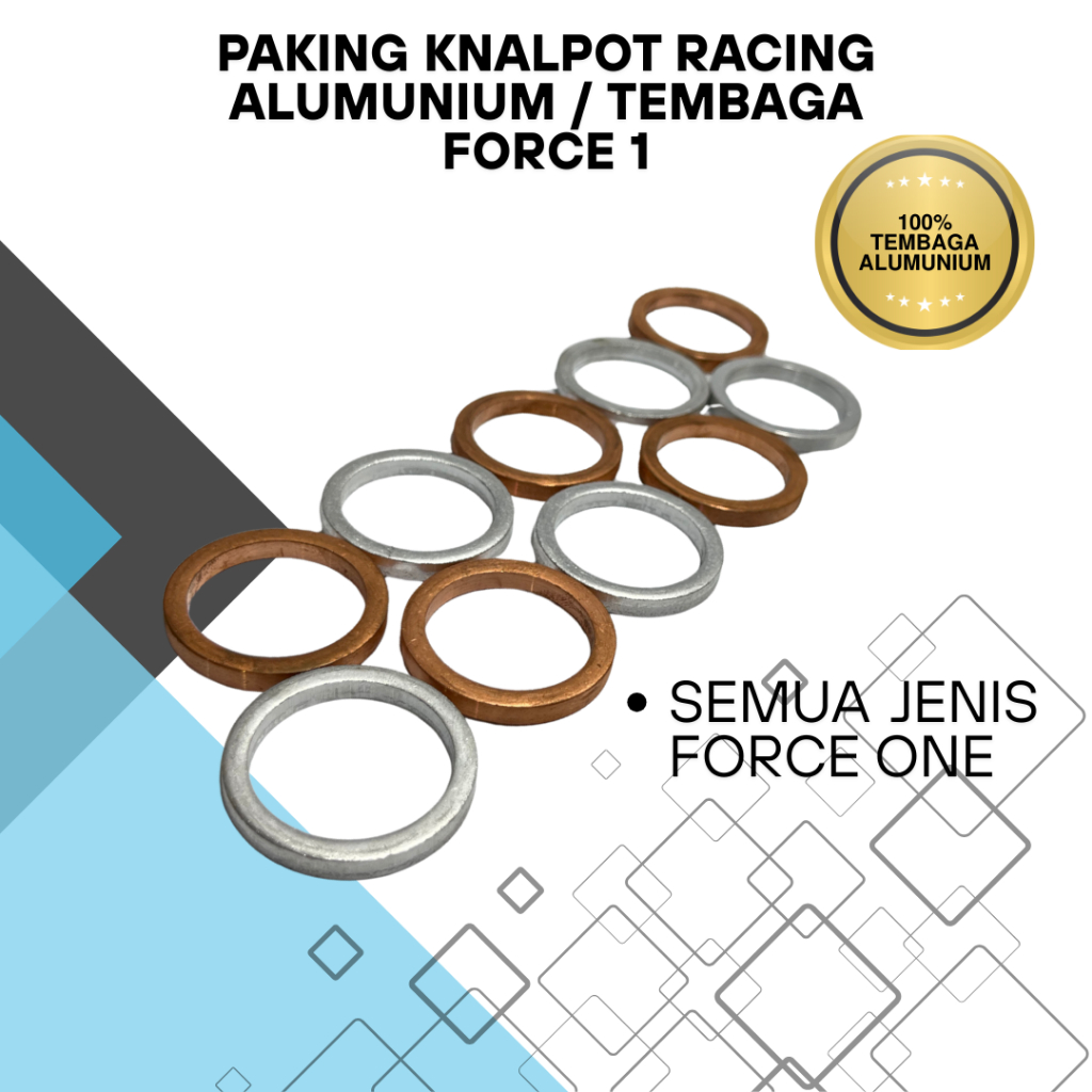 Paking Knalpot Asbes Knalpot Alumunium Tembaga Racing FORCE 1