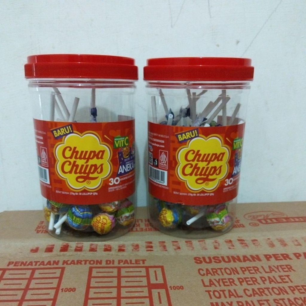 

Permen Tangkai Chupachupa / Toples ( isi 30 pcs)