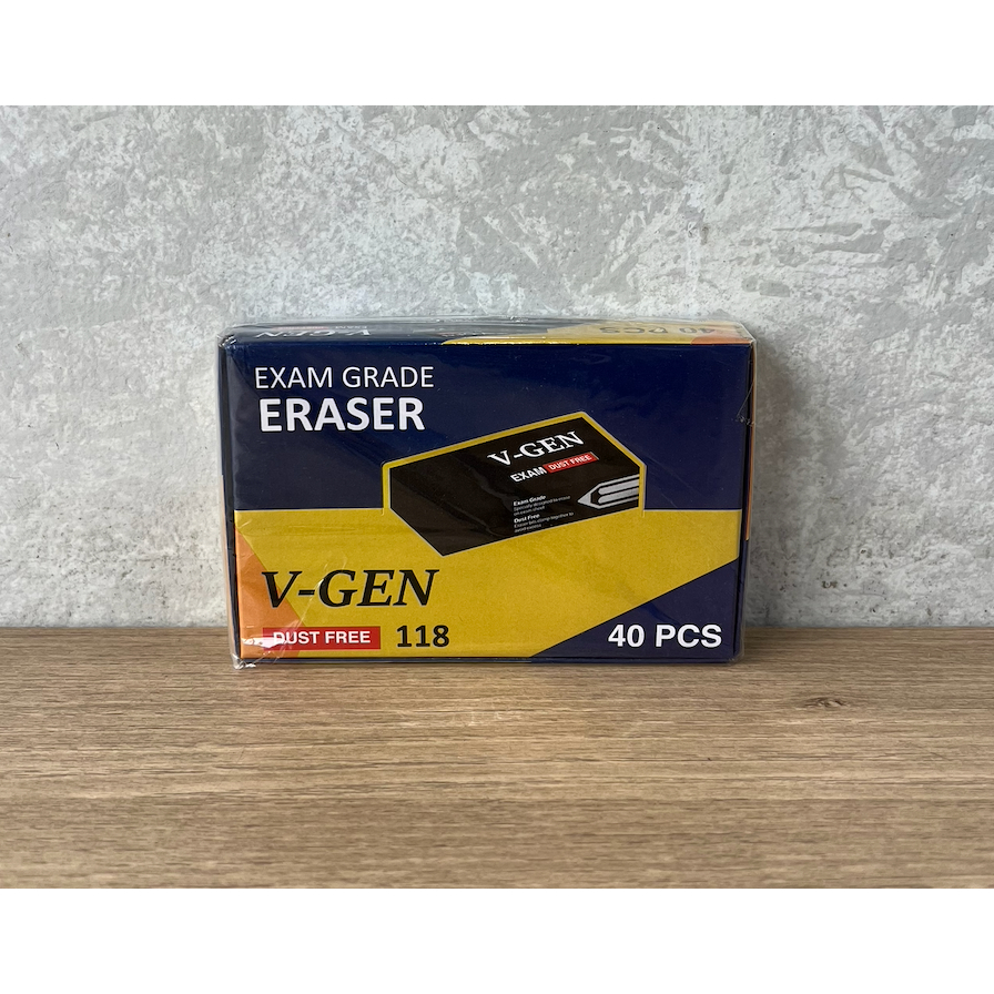 

Penghapus Pensil Warna/ Eraser V-Gen 118 Black
