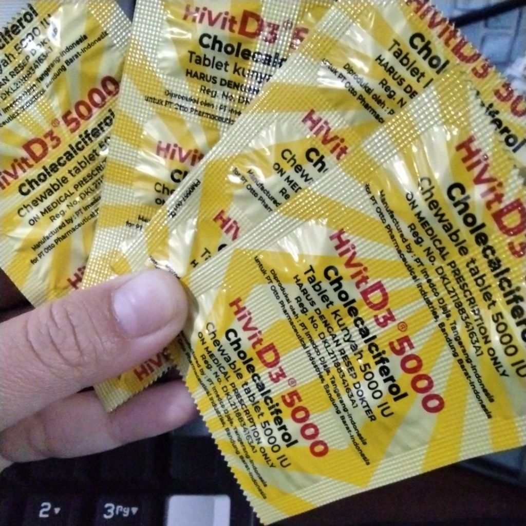 HiVit D3 5000 IU per strip isi 6