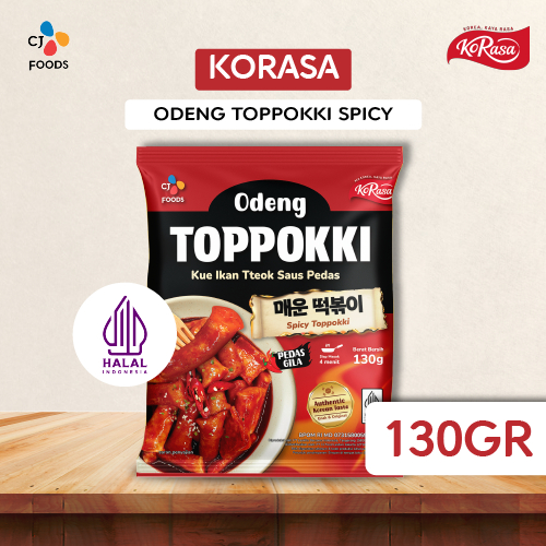 

Korasa Odeng Toppokki Spicy 130 Gram