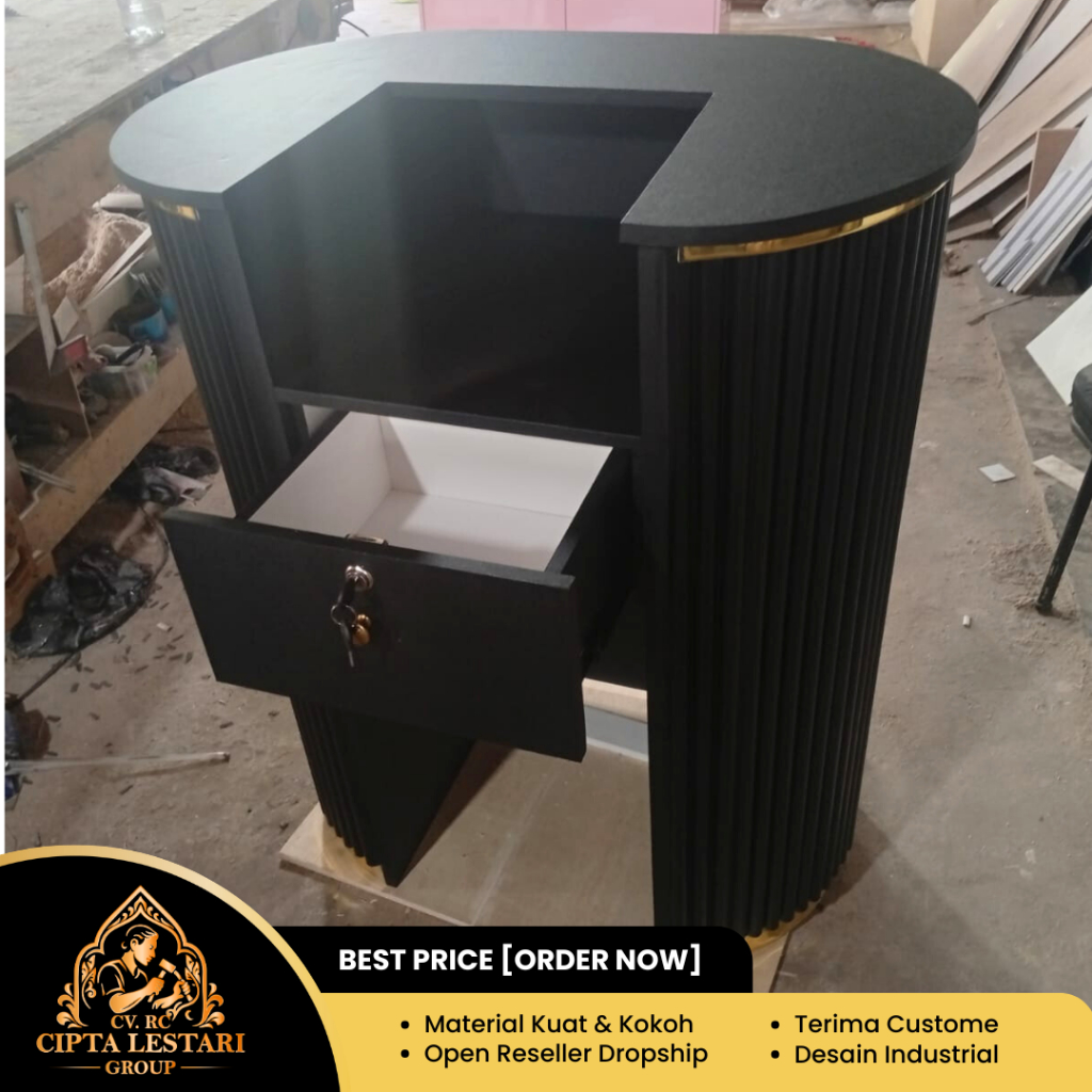 REALPICK Meja Kasir Laci SatuIMeja Kasir SimpleIMeja Kasir BazarIMeja Kasir Minimalis