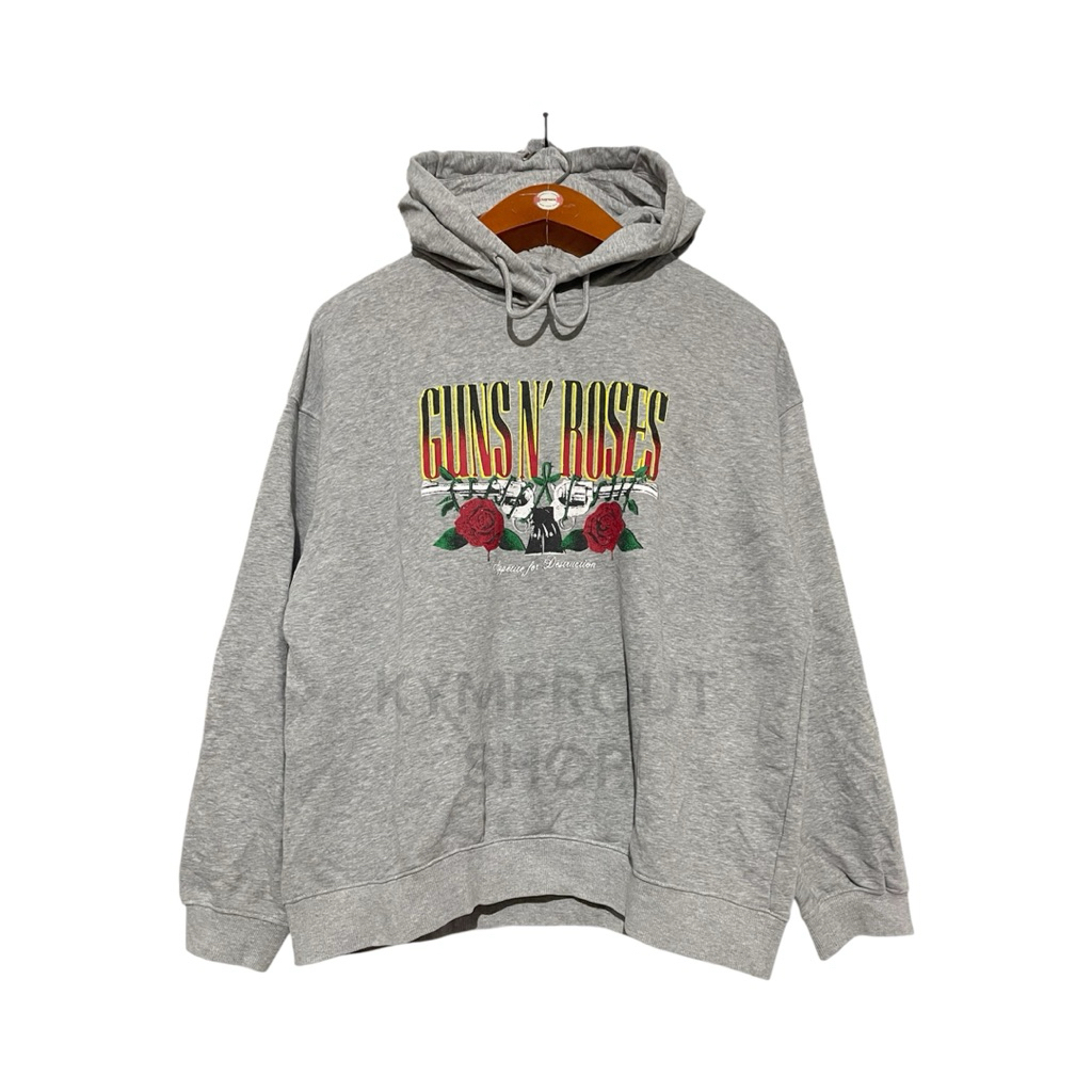 hoodie guns n roses by topten