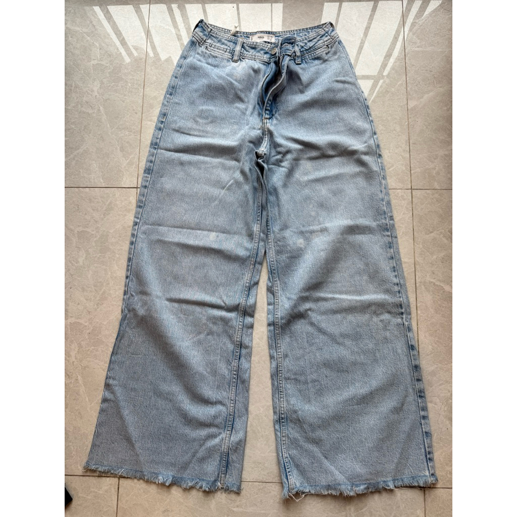 jeans kulot mango