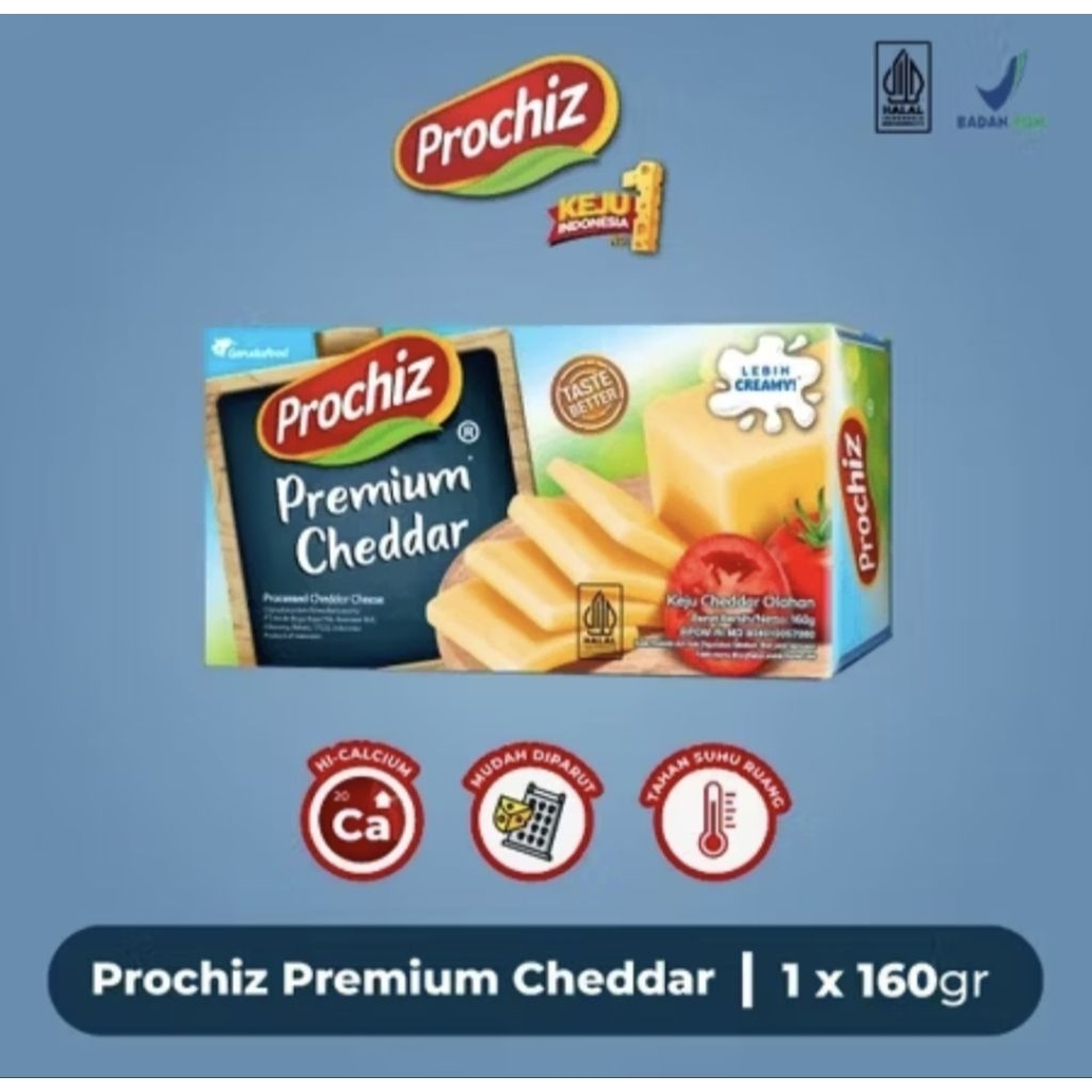 

prochiz premium chedar 160gr