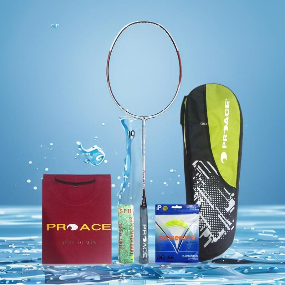 Raket Badminton ProAce Power Ace 99 Bonus Komplit Raket Pro Ace Power Ace 99