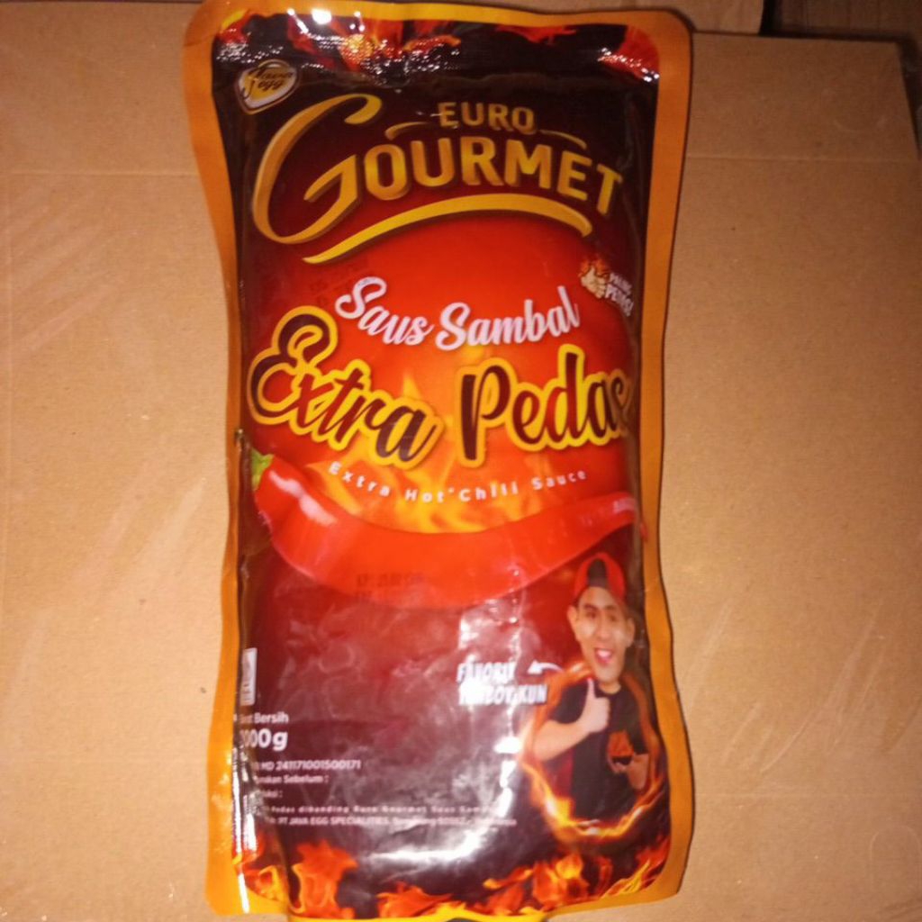 

[1KG] SAUS GOURMET EXTRA PEDAS 1000gr Sauce ExtraHot Kemasan 1KG