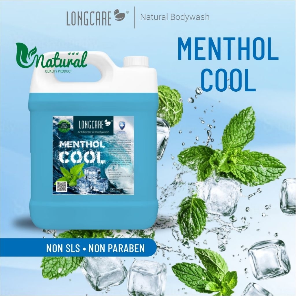Longcare Sabun Mandi Cair Menthol Cool 1000ml