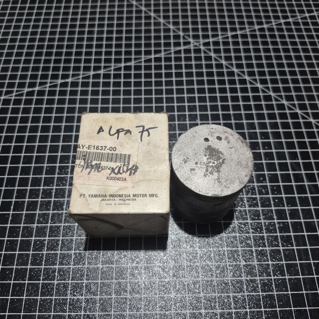 piston seher seker Yamaha Alfa sigma Oversize 75 Original YAMAHA