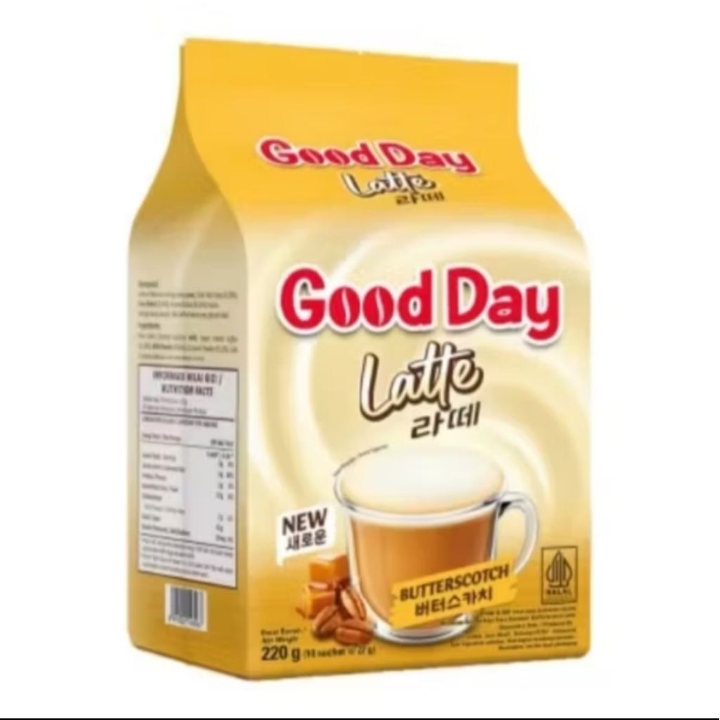 

good day latte butterscotch