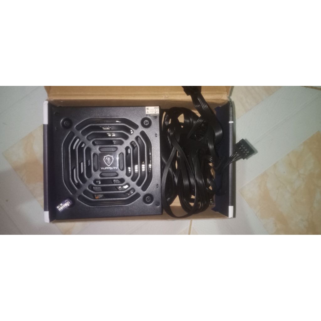 PSU VURRION MV-SERIES POWER SUPPLY 500Watt 80plus ( Bekas normal)