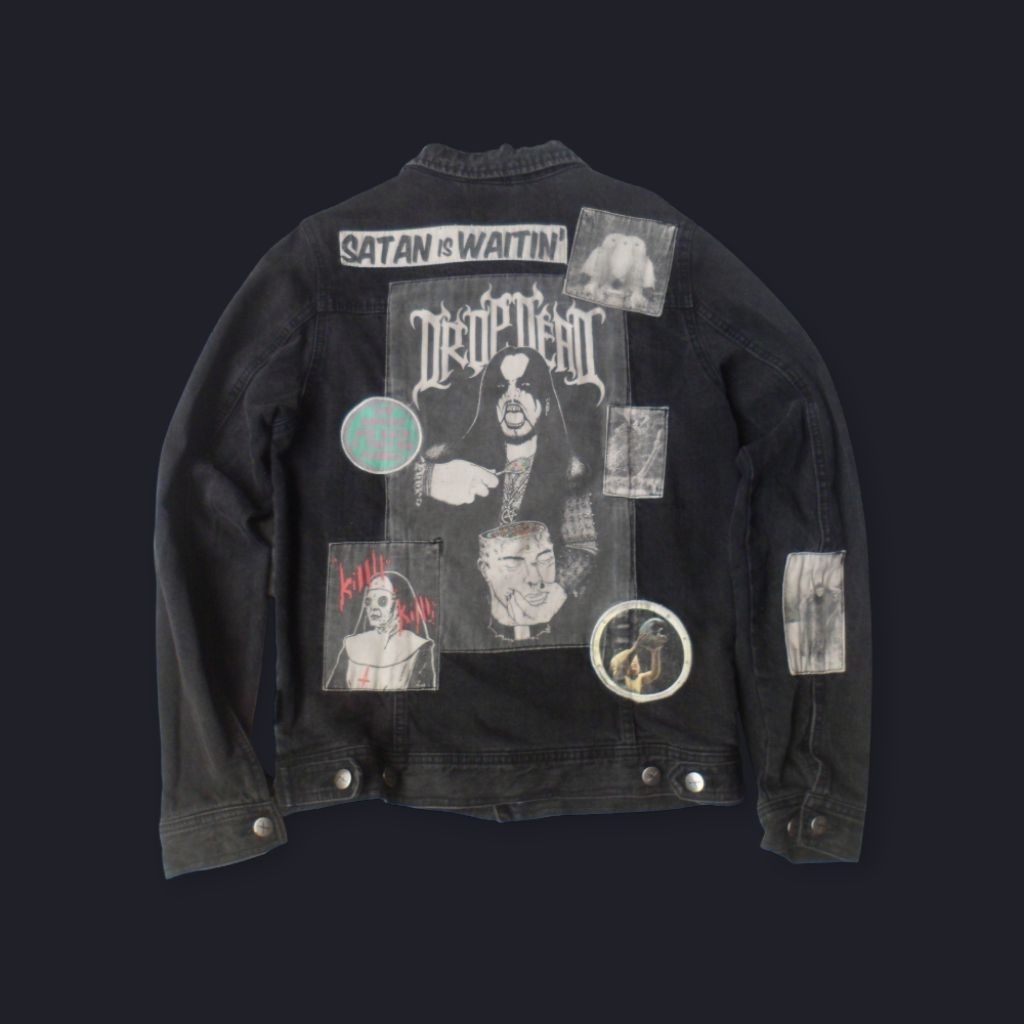 (SOLD OUT) Drop Dead Satan Is Waitin Jacket