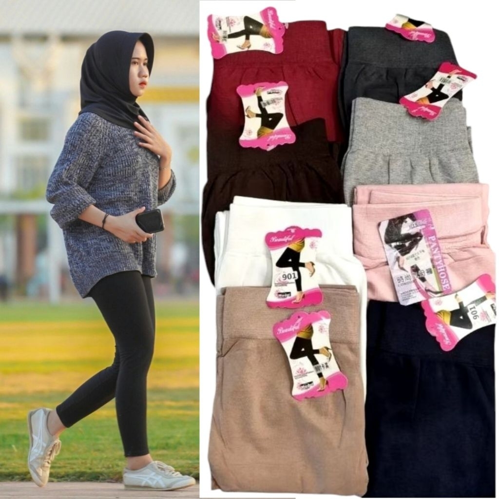 LEGGING WANITA DEWASA PANJANG - LEJING WANITA TEBAL -  CELANA LEGGING PANJANG WANITA LEGGING DEWASA 