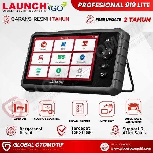 Alat Scanner Mobil LAUNCH 919S Lite (349) Professional Diagnostic OBD2