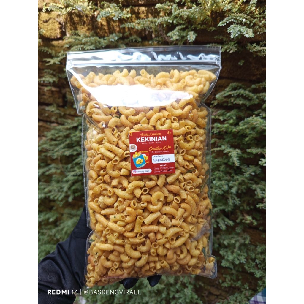 

MAKARONI 500GR ORIGINAL & PEDAS DAUN JERUK ENAK GURIH RENYAH