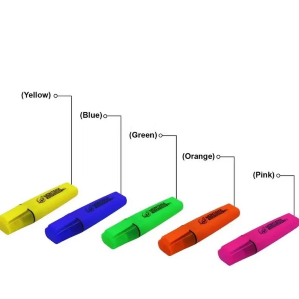 

Stabilo Montana Highlighter Pastel SH-1