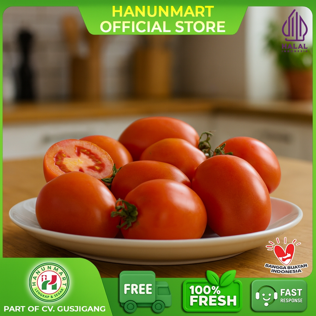 

Hanunmart > Tomat Merah Fresh Segar