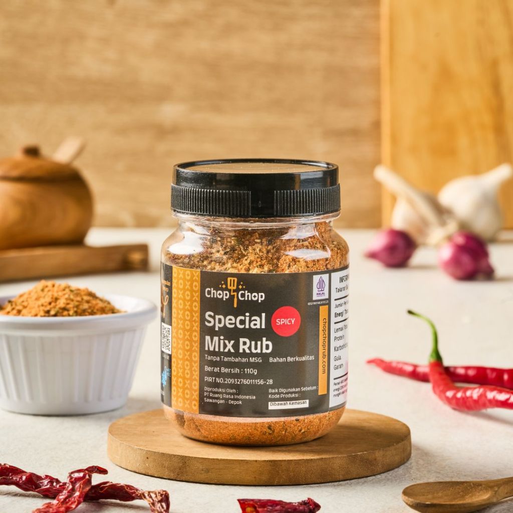 

Bumbu Chopchop Special Mix Rub Spicy 100g