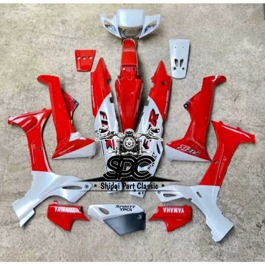 PROMO PAKET COVER BODY HALUS YAMAHA FIZ R FIZR F1Z R VEGA R LAMA OLD TAHUN 1997 1998 1999 2000 2001 