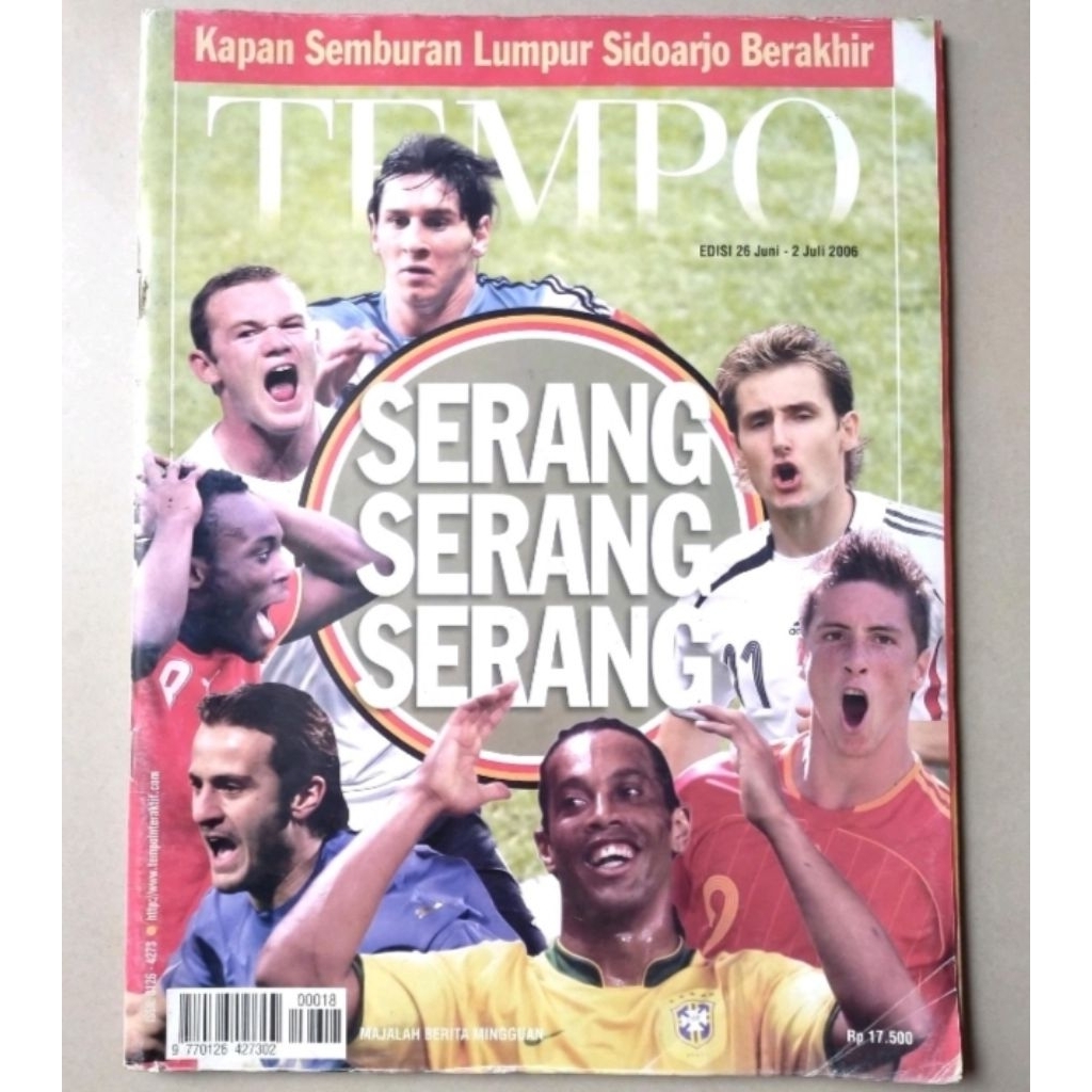 Majalah Tempo 26 Juni 2006 - Piala Dunia 2006. Profil Sitor Situmorang