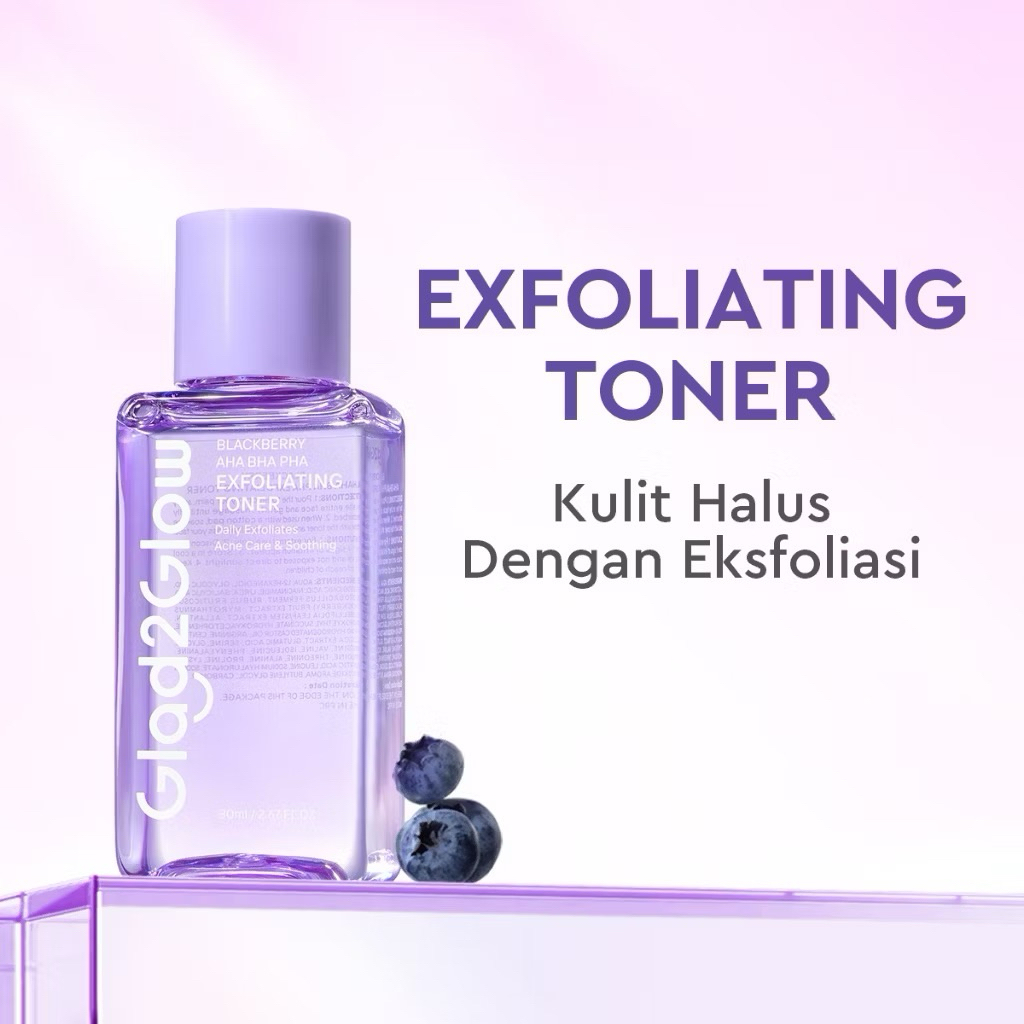 EXFOLIATING TONER GLAD 2 GLOW TONER EXFOLIATING