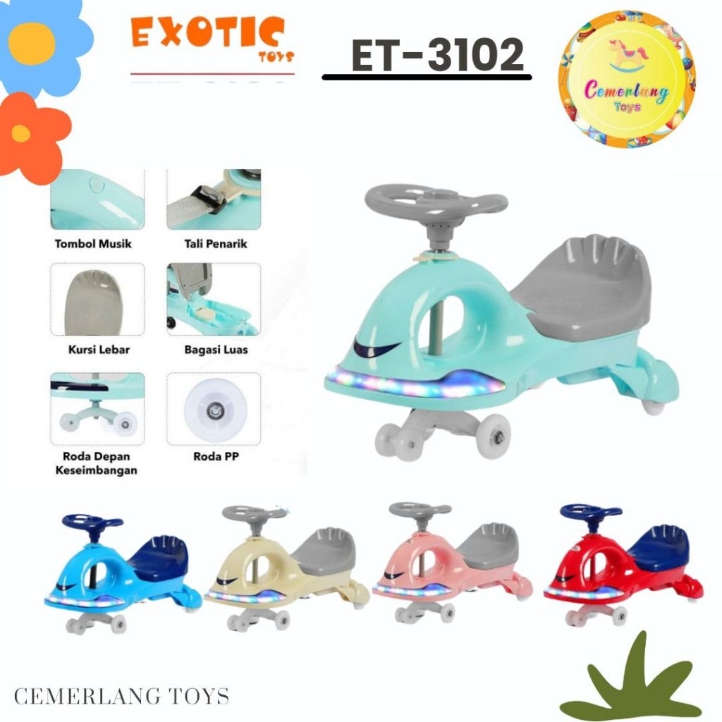 SWING CAR EXOTIC ET-3102