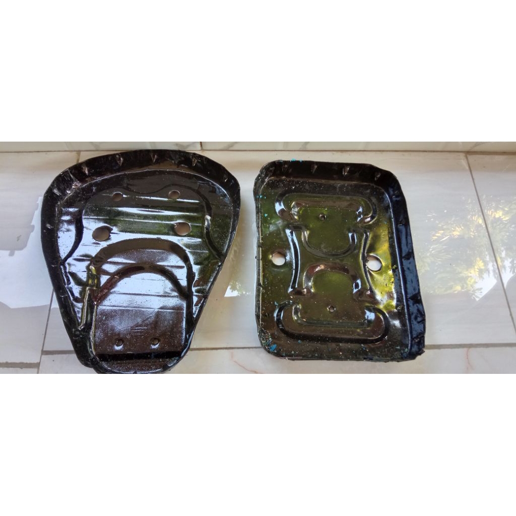 Plat jok c70 tatakan jok c70 jok honda c70 jok pisah honda c70