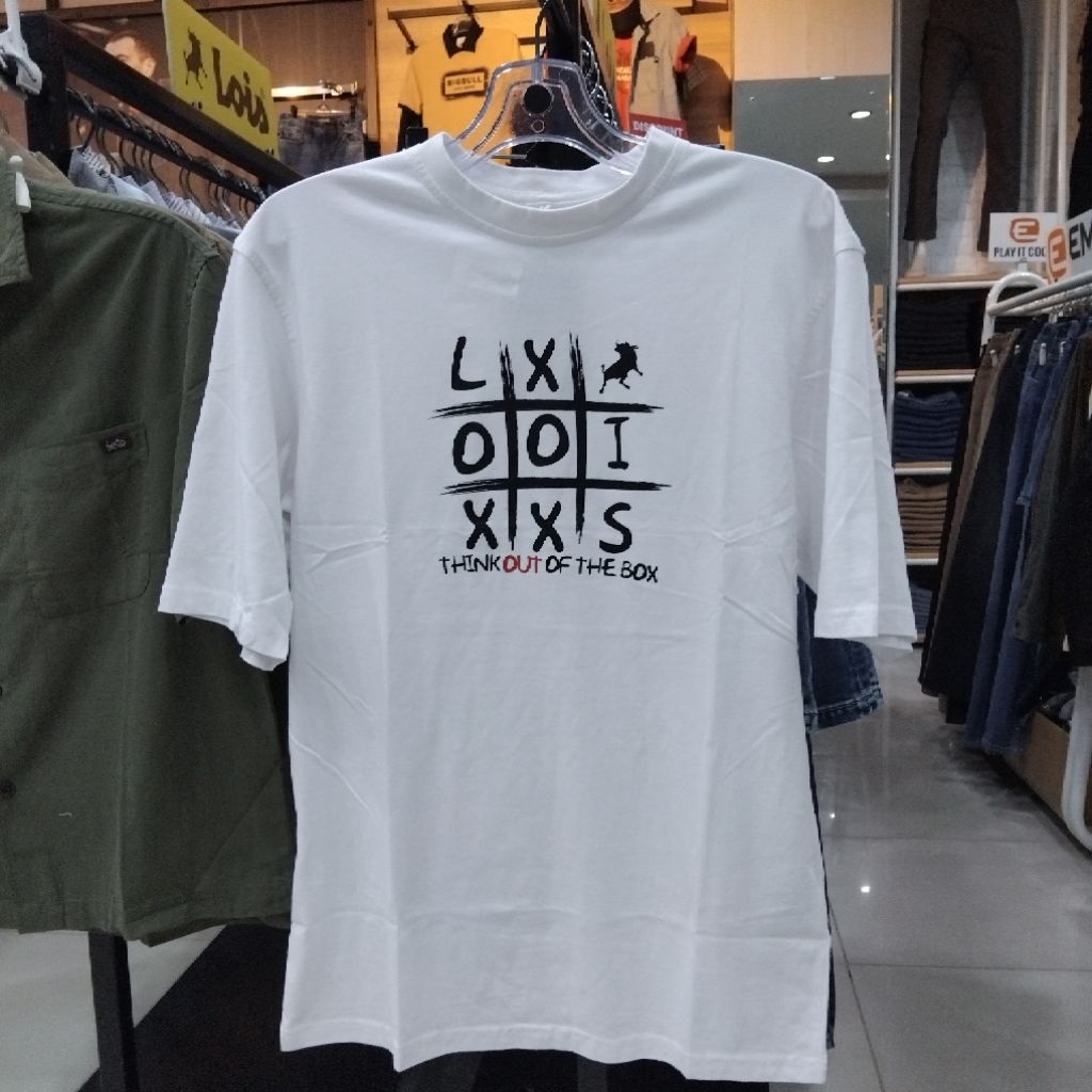 LOIS kaos OVERSIZE original brand lois