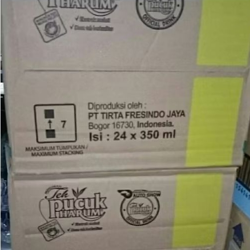 

1 DUS isi 24 Botol Teh Pucuk Harum 350 ml