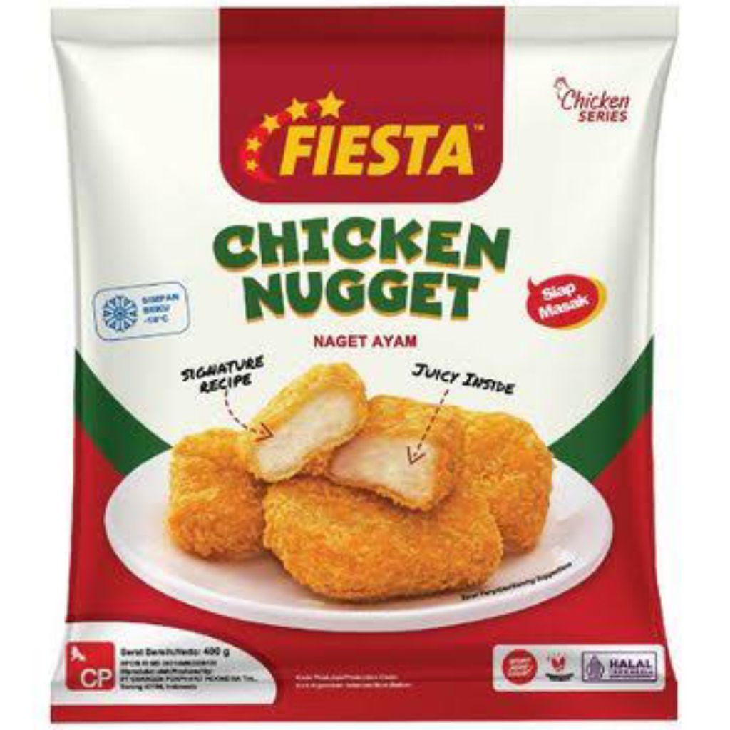 

Fiesta Nuget Ayam 500 gr (Frozen Food)