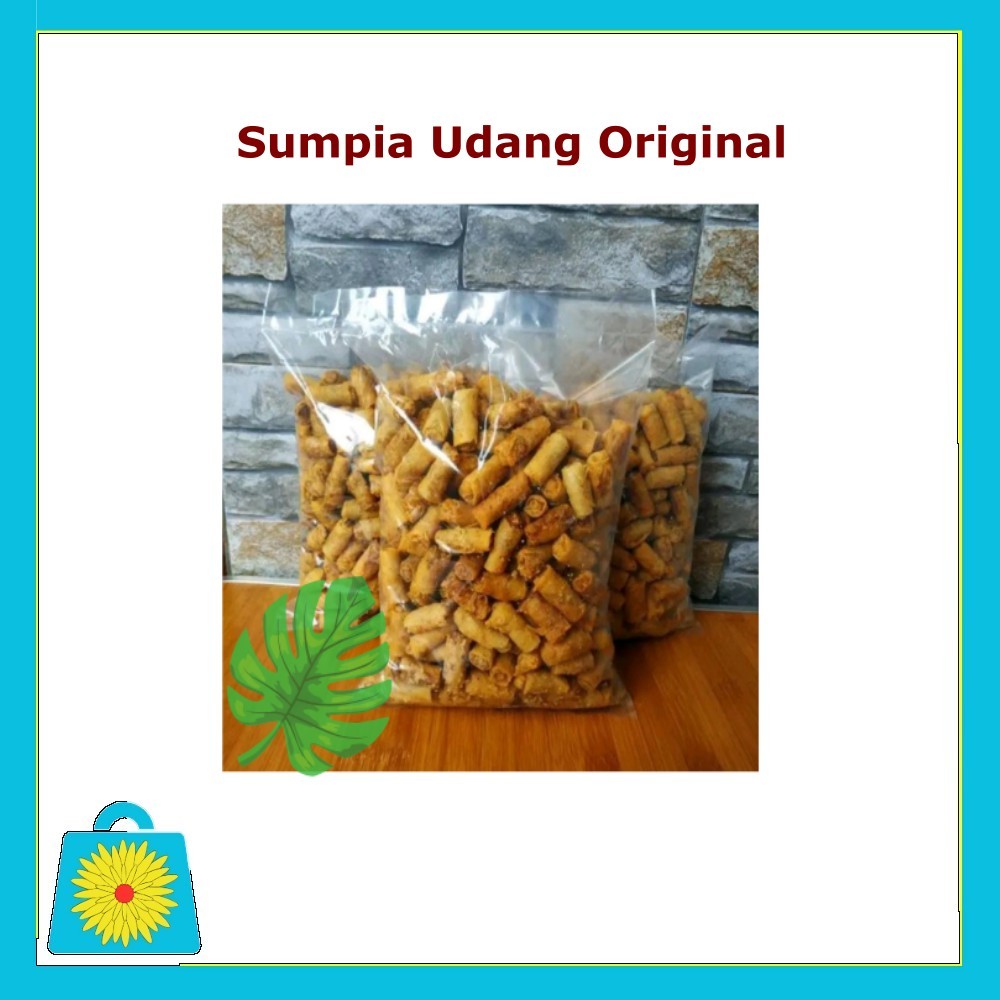 

Sumpia udang renyah original 250 gram dan 500 gram