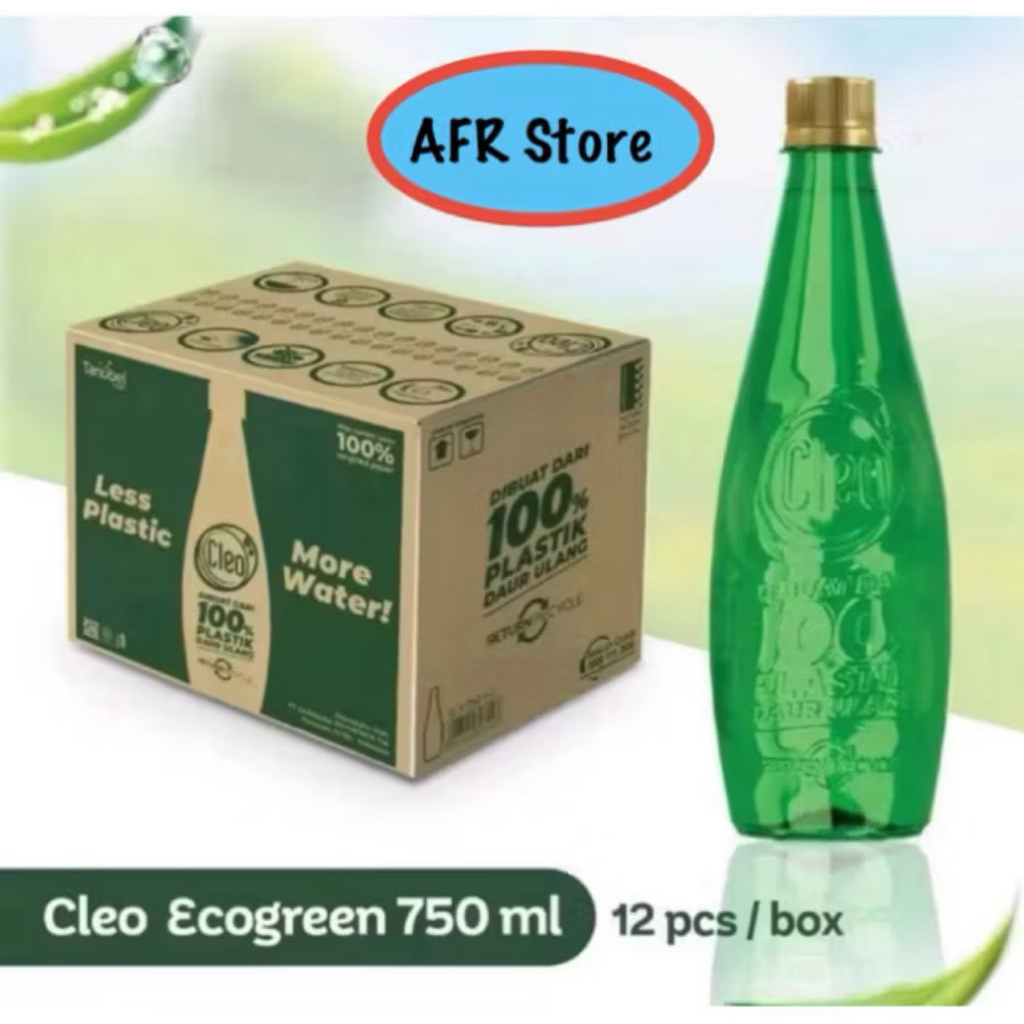 

AFR STORE —- Air Minum Cleo - 120ml/220ml/750ml —/Karton